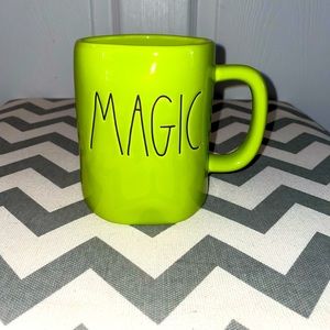 Rae Dunn Green MAGIC Coffee Mug